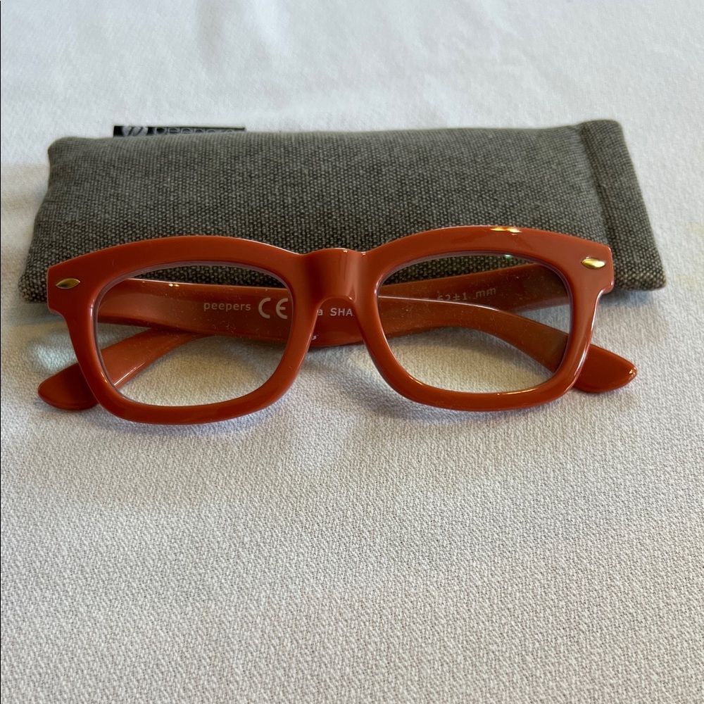 Peepers Women's Stylish Red Glasses